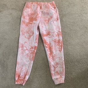 CHAMPION tie-dye sweatpants (reverse weave)